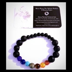 Queendom Come 7 Chakra Lava Diffusing Bracelet